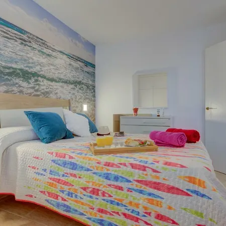 307 Bright, Sea View, Air Conditioning With Swimming Pool Playa de las Américas